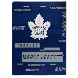 Northwest - Toronto Maple Leafs 50" x 60" Digitize Raschel Throw Blanket - Navy