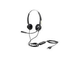 Urban Factory - Movee: USB Headset W/ Remote On-Ear Wired 6.9' Cable - Red