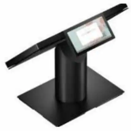 Front. HP - HP Engage 6.9 inch Customer Facing Display - 6.9" White - LCD - USB - Black - Black.