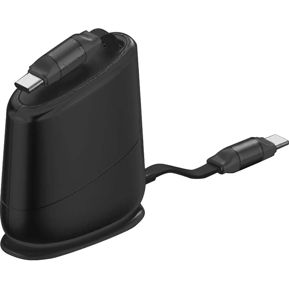 Front. Bytech - Bytech 60W USB-C To C Extender Charger - Black.