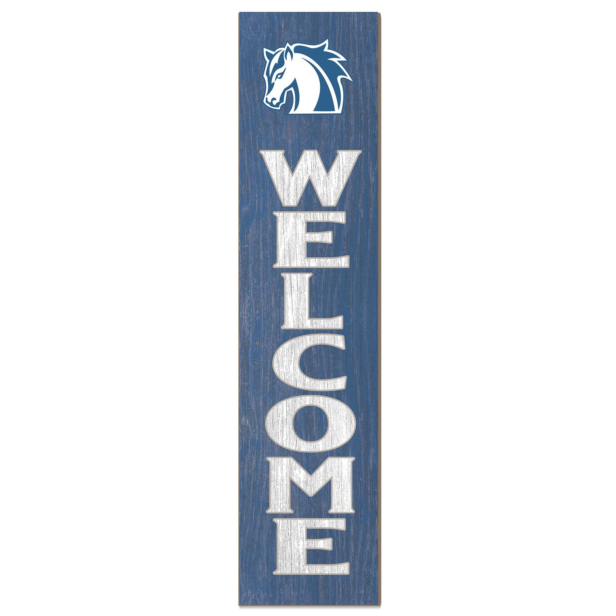 Hood College Blazers 12" x 48" Welcome Outdoor Leaner