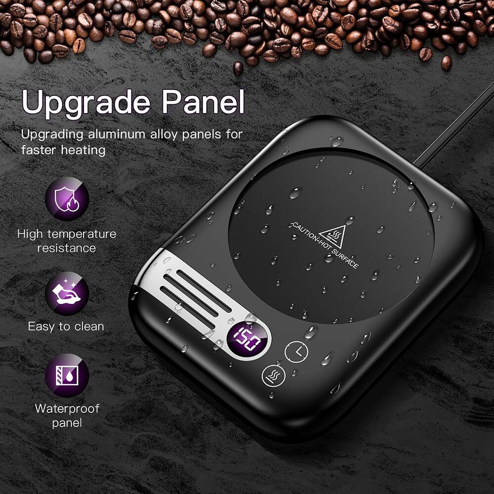 Upgrade Panel  
Upgrading aluminum alloy panels for faster heating  

- High temperature resistance  
- Easy to clean  
- Waterproof panel  

CAUTION: HOT SURFACE