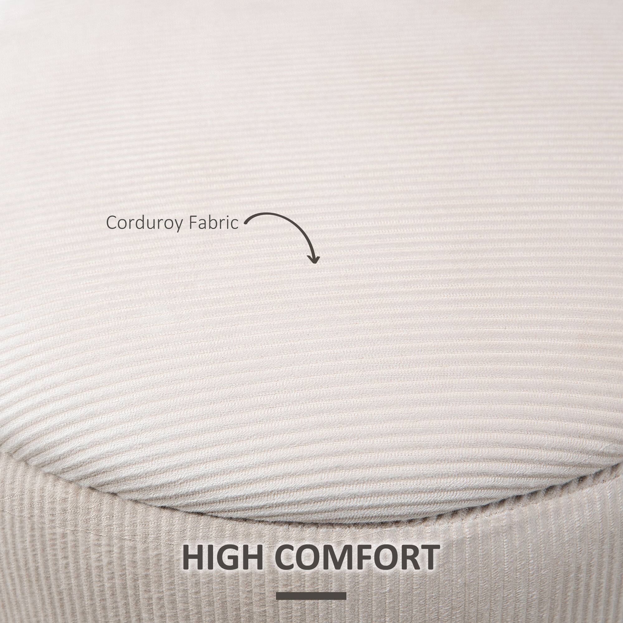 Corduroy Fabric  
HIGH COMFORT