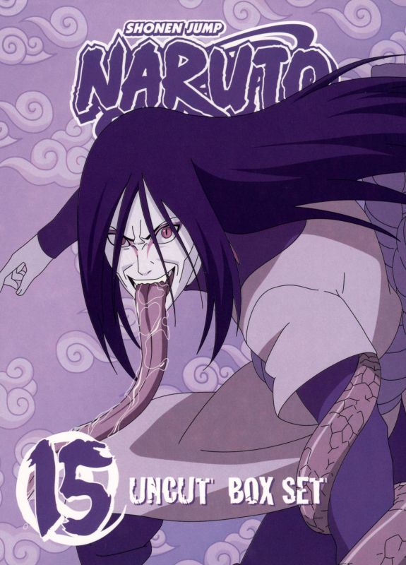 Naruto Uncut Box Set, Vol. 15 [3 Discs] [With Playing Cards] [DVD]