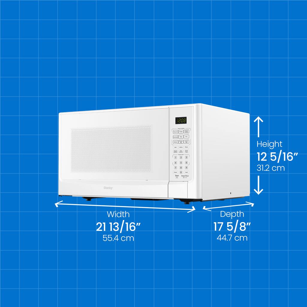 Height 12 5/16" 31.2 cm
Width 21 13/16" 55.4 cm
Depth 17 5/8" 44.7 cm