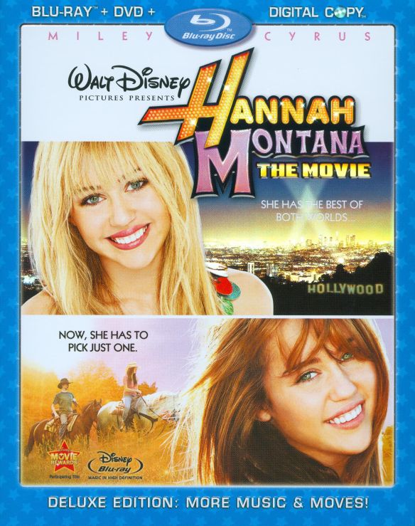  Hannah Montana: The Movie [Deluxe Edition] [3 Discs] [Includes Digital Copy] [Blu-ray/DVD] [2009]