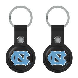 Keyscaper - North Carolina Tar Heels Two-Pack AirTag Holders - No Size - Black