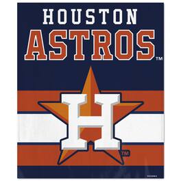 WinCraft - Houston Astros Ultra Plush 50" x 60" Throw Blanket - Multicolor