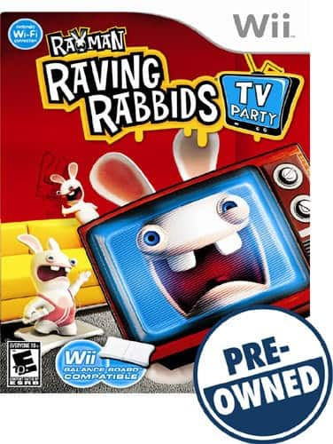 Best Buy: Rayman Raving Rabbids TV Party — PRE-OWNED Nintendo Wii