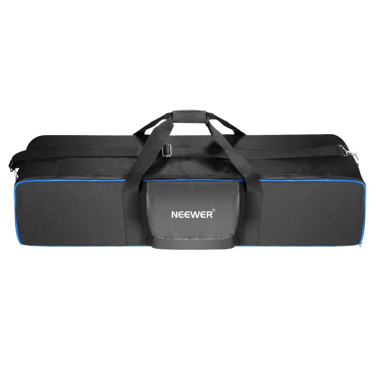 Alt View 2. Neewer - Large 90x25x25cm Travel Bag for Photography Lighting Kit, w/ Shoulder Strap.
