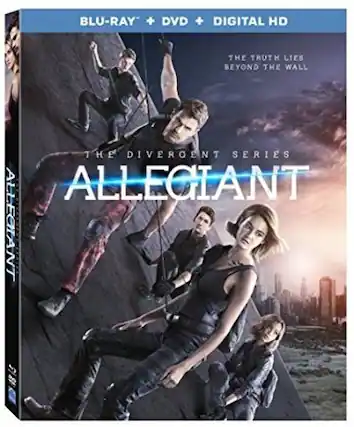 Front. The Divergent Series: Allegiant - BLU-RAY.