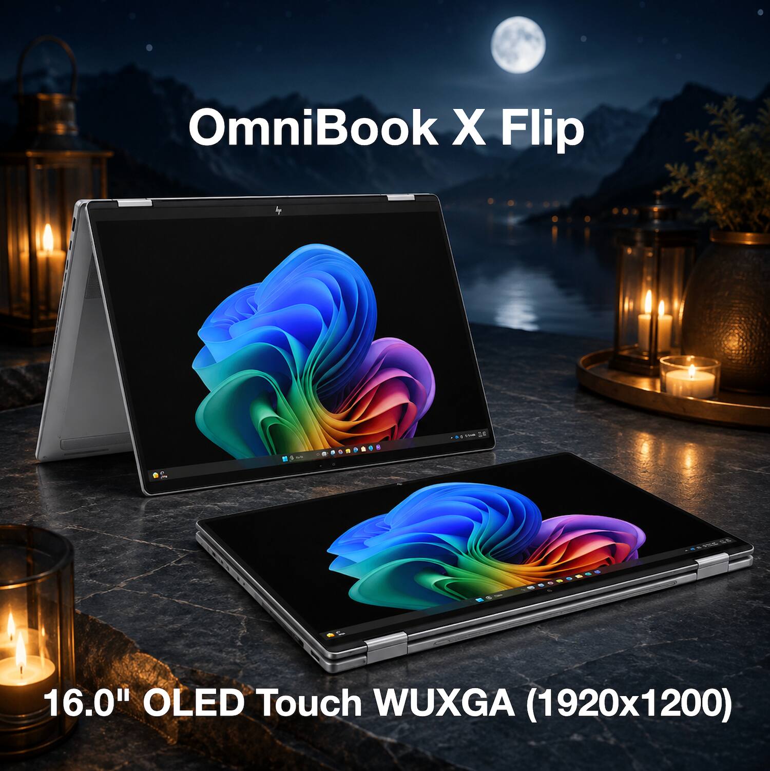 OmniBook X Flip

16.0" OLED Touch WUXGA (1920x1200)