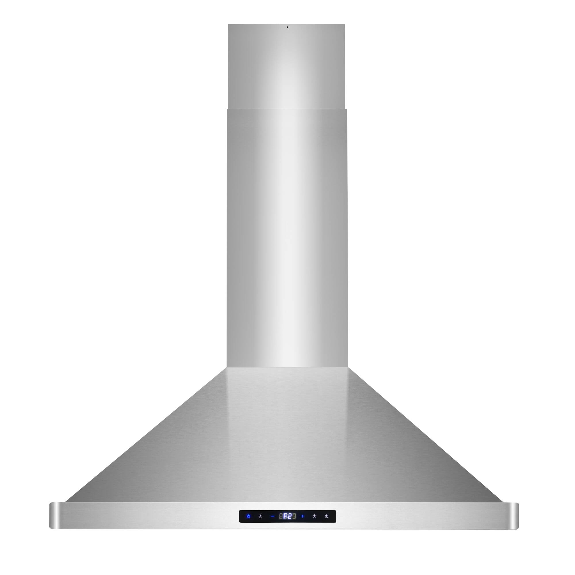 Alt View 1. COSMO - COS-63ISS75-DL 30 in. Lumin Collection 380 CFM Ductless Island Range Hood, Soft Touch Controls, LED Lights - Stainless Steel.
