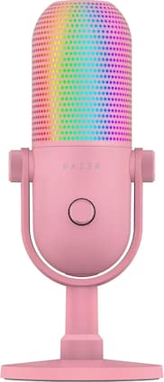 Razer - Seiren V3 Chroma Condenser USB Microphone - Quartz