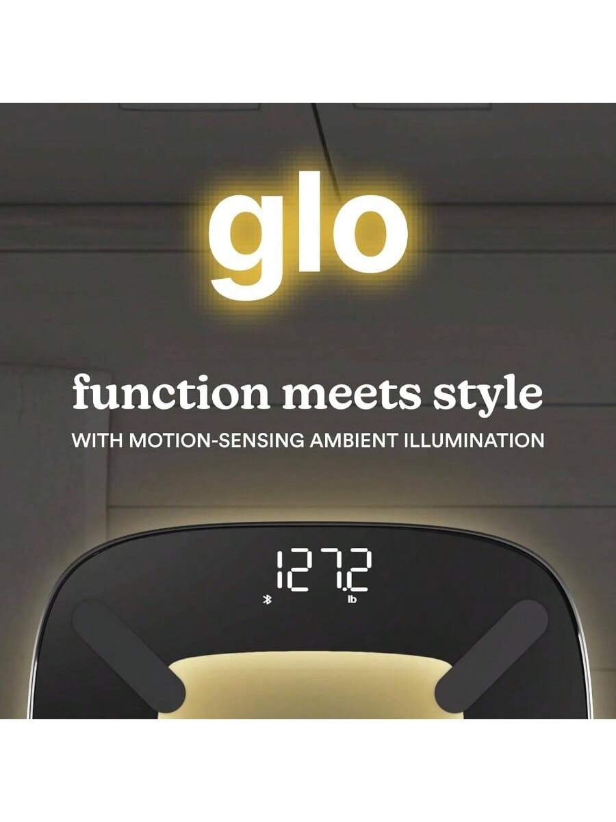 glo  
function meets style  
WITH MOTION-SENSING AMBIENT ILLUMINATION  
127.2 lb
