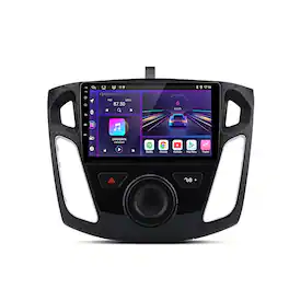 Junsun - 9 Inch Android 15 8 Core 6+128GB carplay Car Stereo Radio GPS Navi WIFI RDS DSP SWC FM BT For Ford Focus 2011-2019 - Black