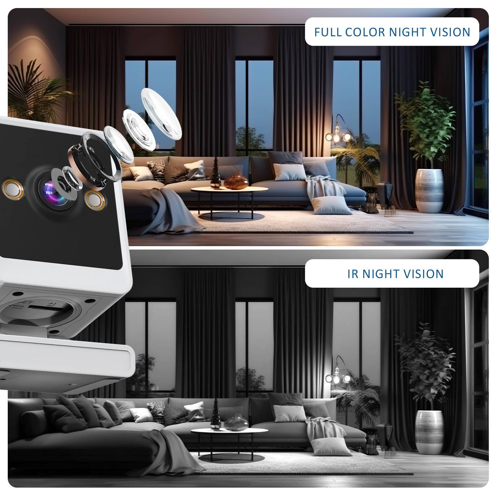 FULL COLOR NIGHT VISION  
IR NIGHT VISION