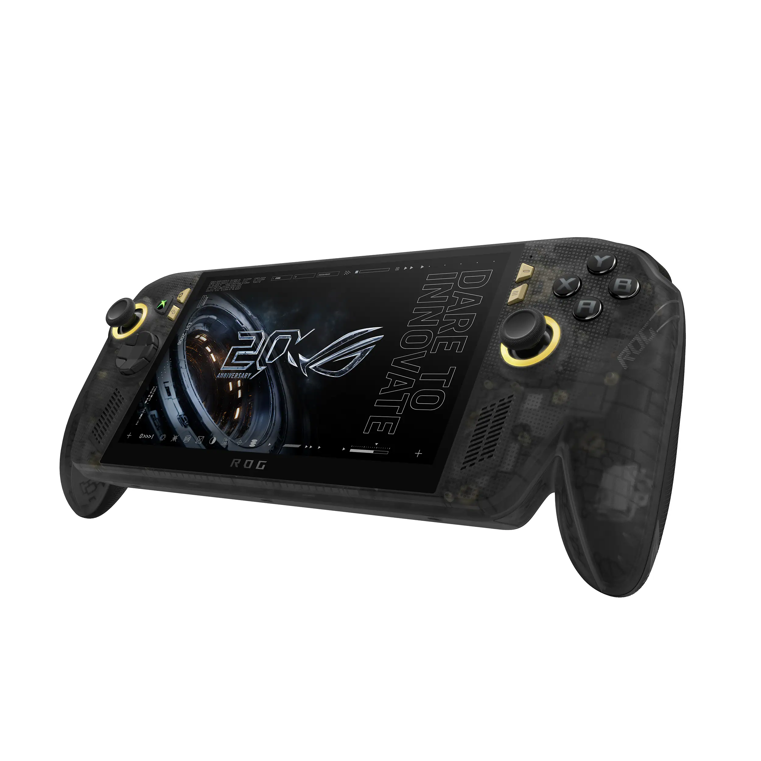 REPUBLIC OF GAMERS C III 2000 EST. 20 INNOVATE DARE ANNIVERSARY TO 0>>>1  
ROG