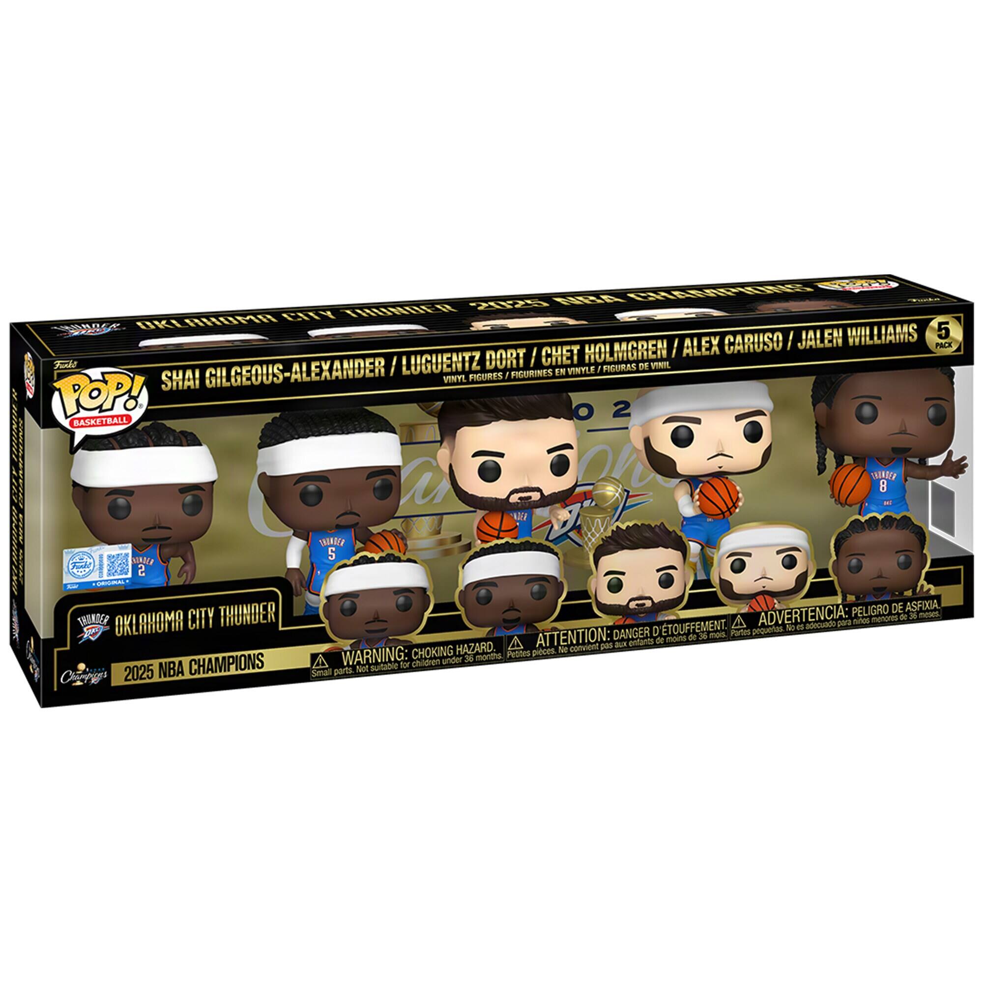 Funko Oklahoma City Thunder 2025 NBA Finals Champions POP! Vinyl