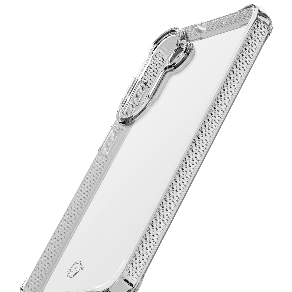 Alt View 4. Itskins - ITSKINS - Spectrum_R Clear Case for Samsung Galaxy S26 FE - Transparent - Clear.