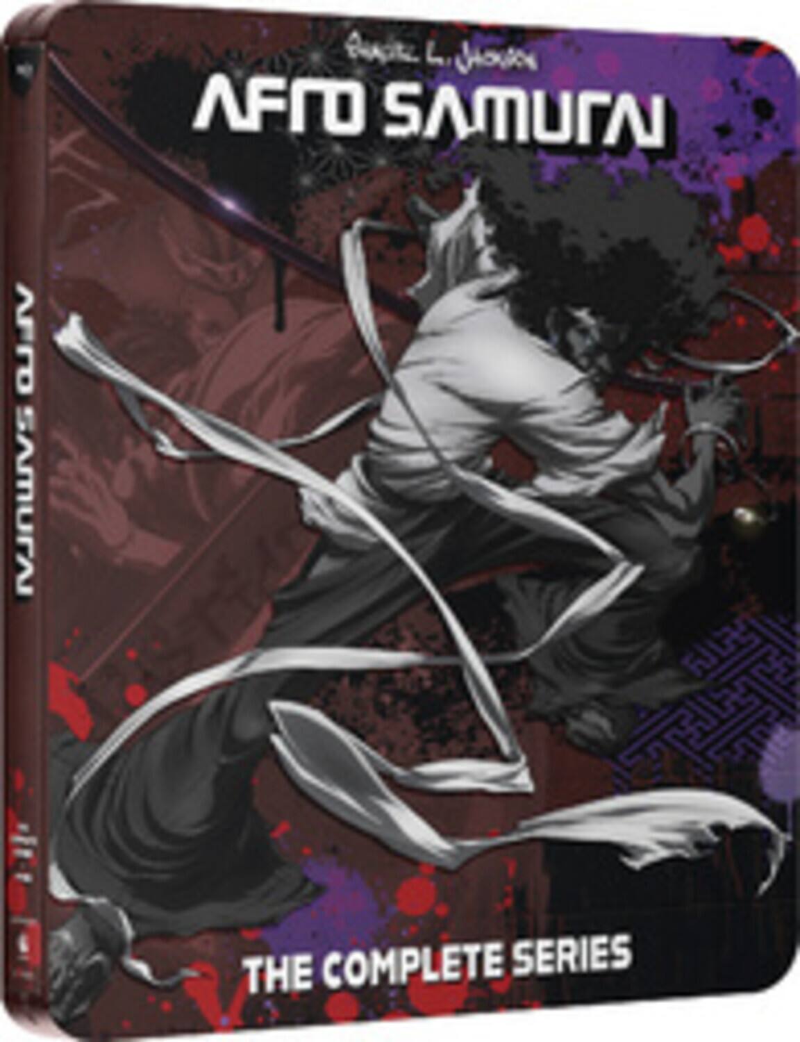 Front. Afro Samurai: The Complete Series (Steelbook)   - BLU-RAY.