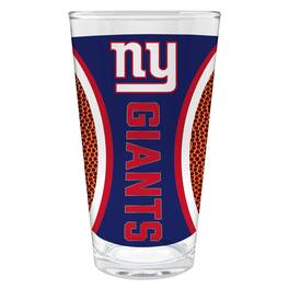 Great American Products - New York Giants 16oz. Game Ball Pint Glass - Brown