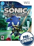 Front Zoom. Sonic and the Black Knight — PRE-OWNED - Nintendo Wii.