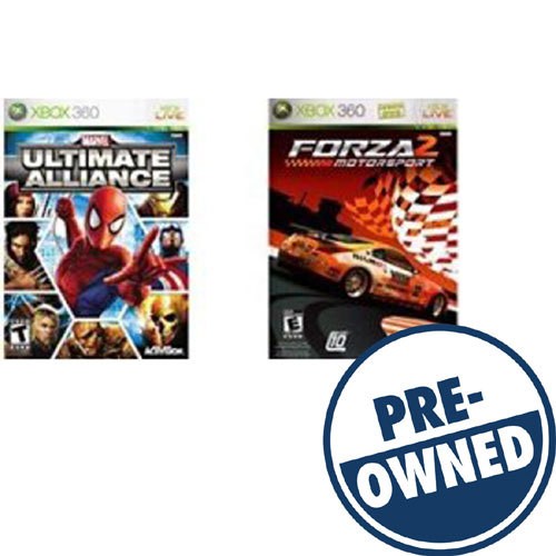  Marvel Ultimate Alliance and Forza 2 — PRE-OWNED - Xbox 360