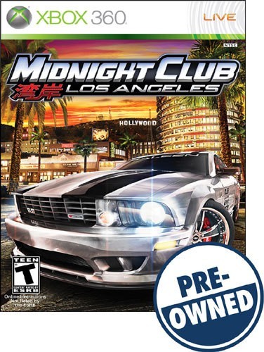  Midnight Club: Los Angeles — PRE-OWNED - Xbox 360
