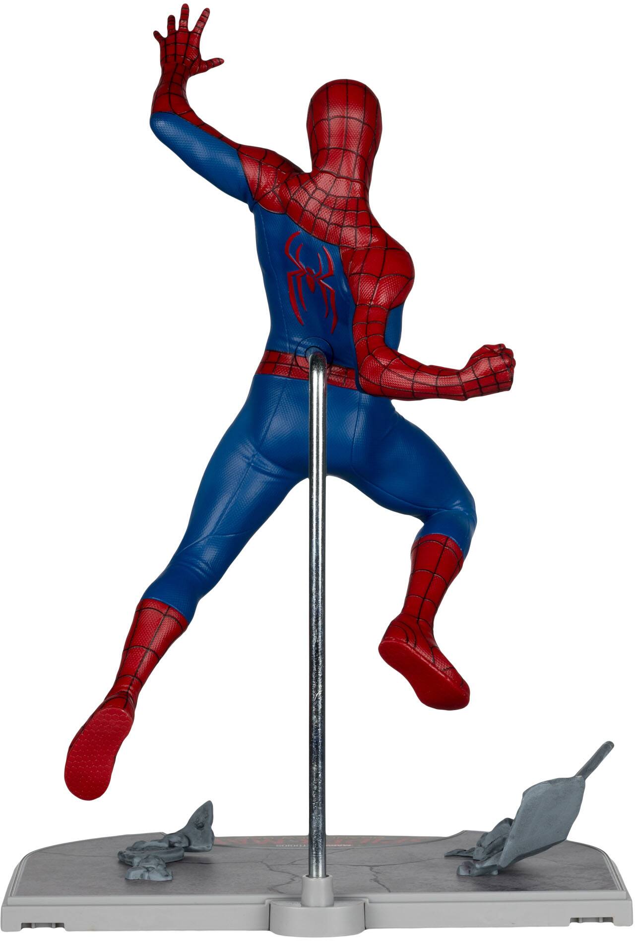 Back. McFarlane Toys - Marvel Studios 9.6" Spider-Man (Spider-Man: Brand New Day) 1:6th Scale Collectible.