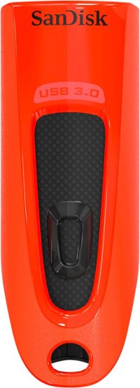 SanDisk - 64GB USB Type A Flash Drive - Red - Front Zoom