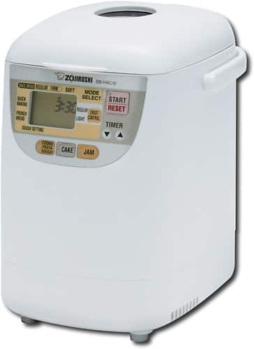 Front. Zojirushi - Home Bakery Mini Breadmaker - White.