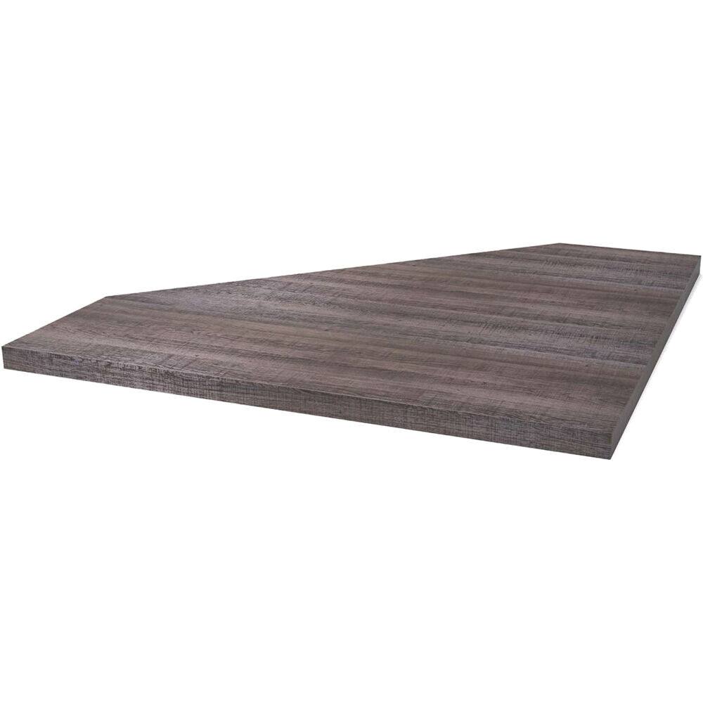 Angle. Glorious - GLORIOUS Modular Side Rack Adapter (Walnut) - Brown.