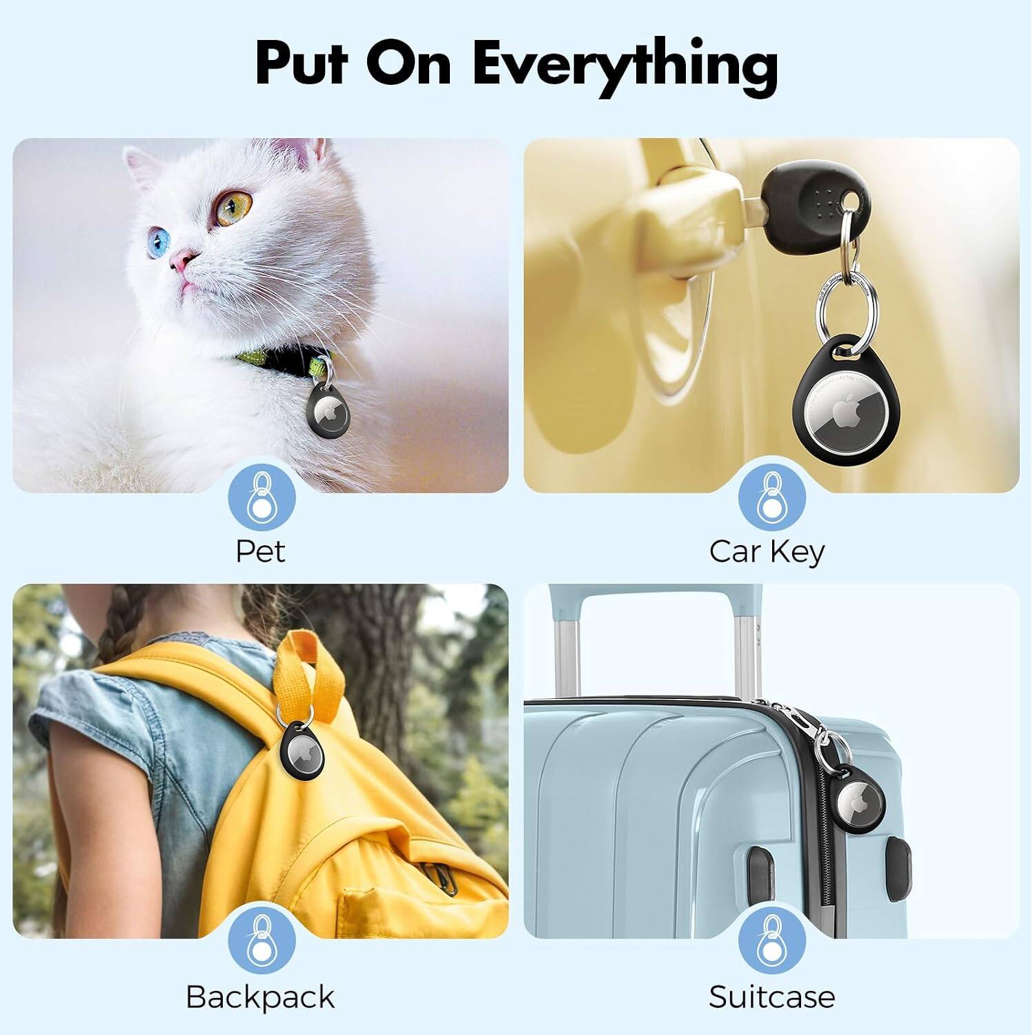 Put On Everything

Pet  
Car Key  
Backpack  
Suitcase