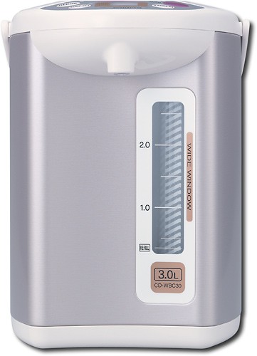 Best Buy: Zojirushi Micom 3L Water Boiler and Warmer Champagne Gold  CD-JUC30CT