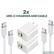 2x USB-C Charger and Cable
QC 4.0
Qixxronics