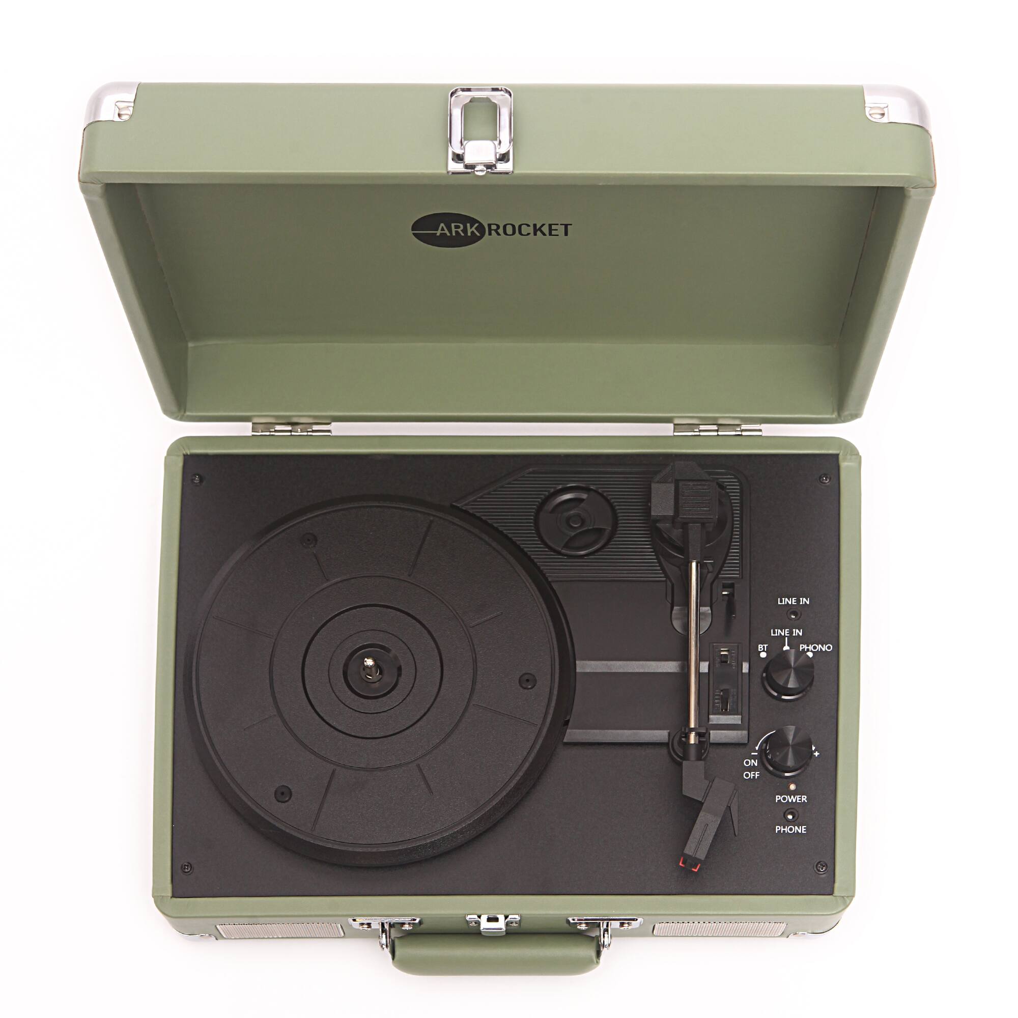 ARK ROCKET

LINE IN  
LINE IN  
BT  
PHONO  

ON  
OFF  
POWER  
PHONE