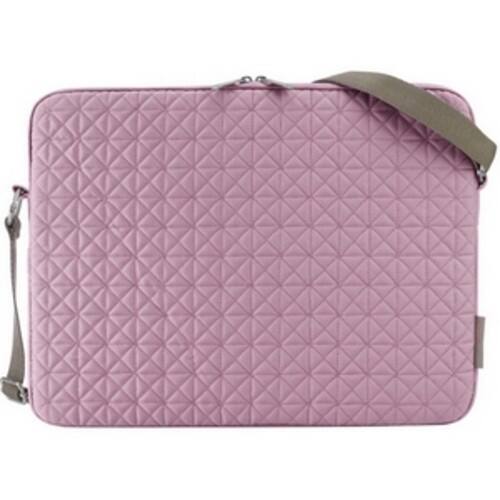 Front Standard. Belkin - Carrying Case for 15.4" Notebook, - Khaki, Pink.