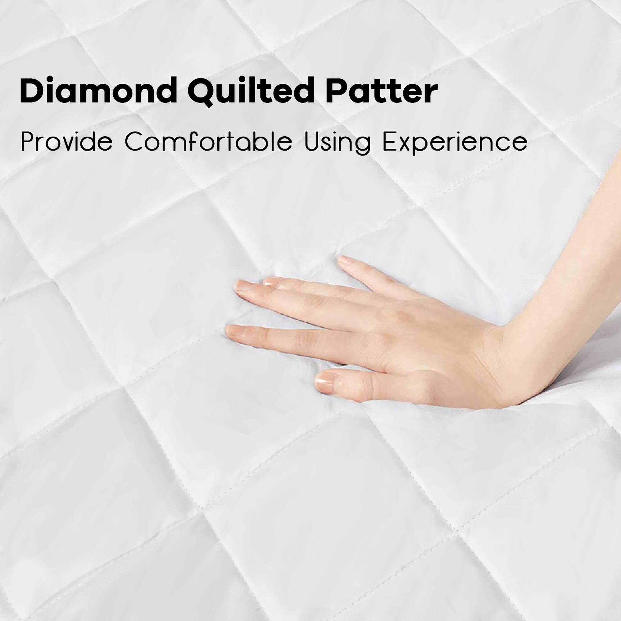 Diamond Quilted Pattern Provides Comfortable Using Experience