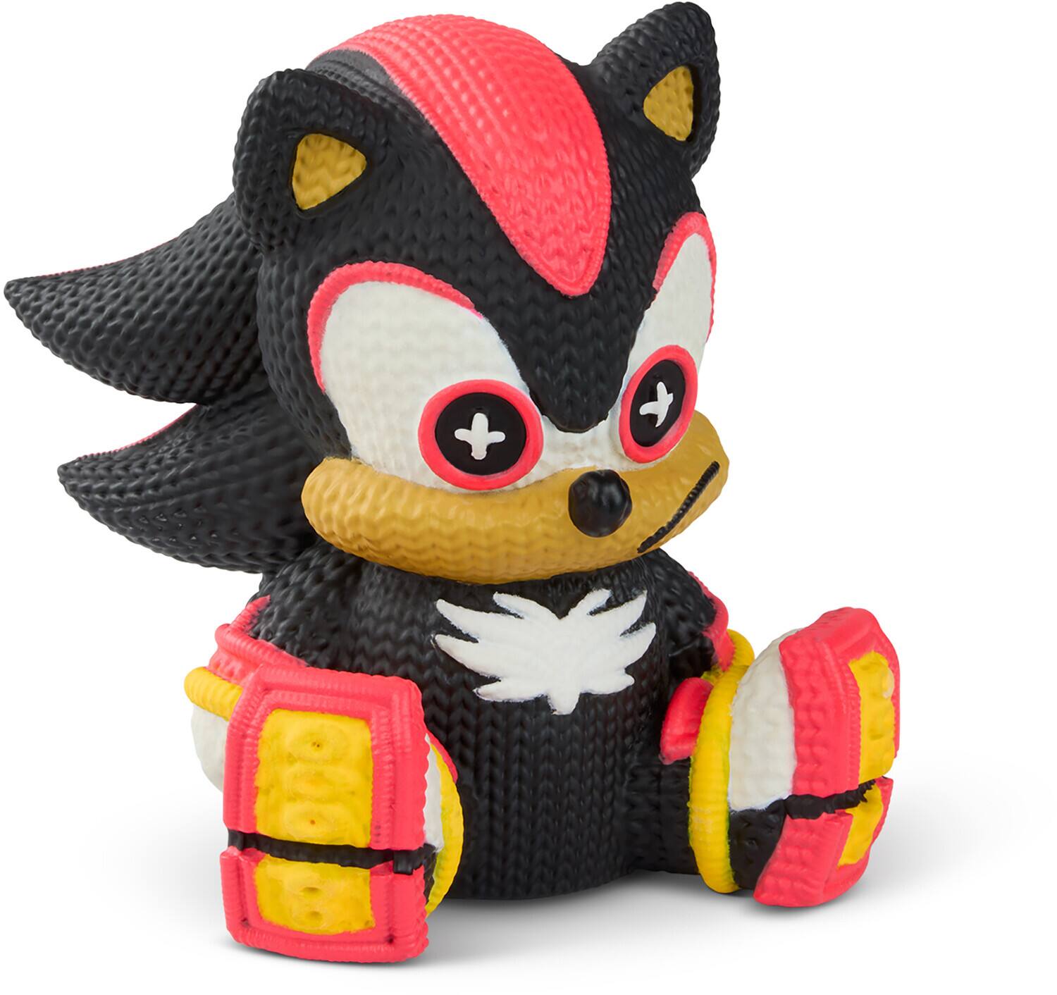 Alt View 2. Handmade by Robots - Sonic the Hedgehog - Shadow Glow in the Dark Limited Edition Vinyl Figure – Handmade by Robots   - COLLECTIBLES - Multicolor.