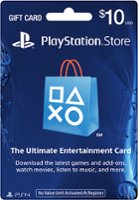 Sony - PlayStation Store $10 Gift Card - Blue - Front_Zoom