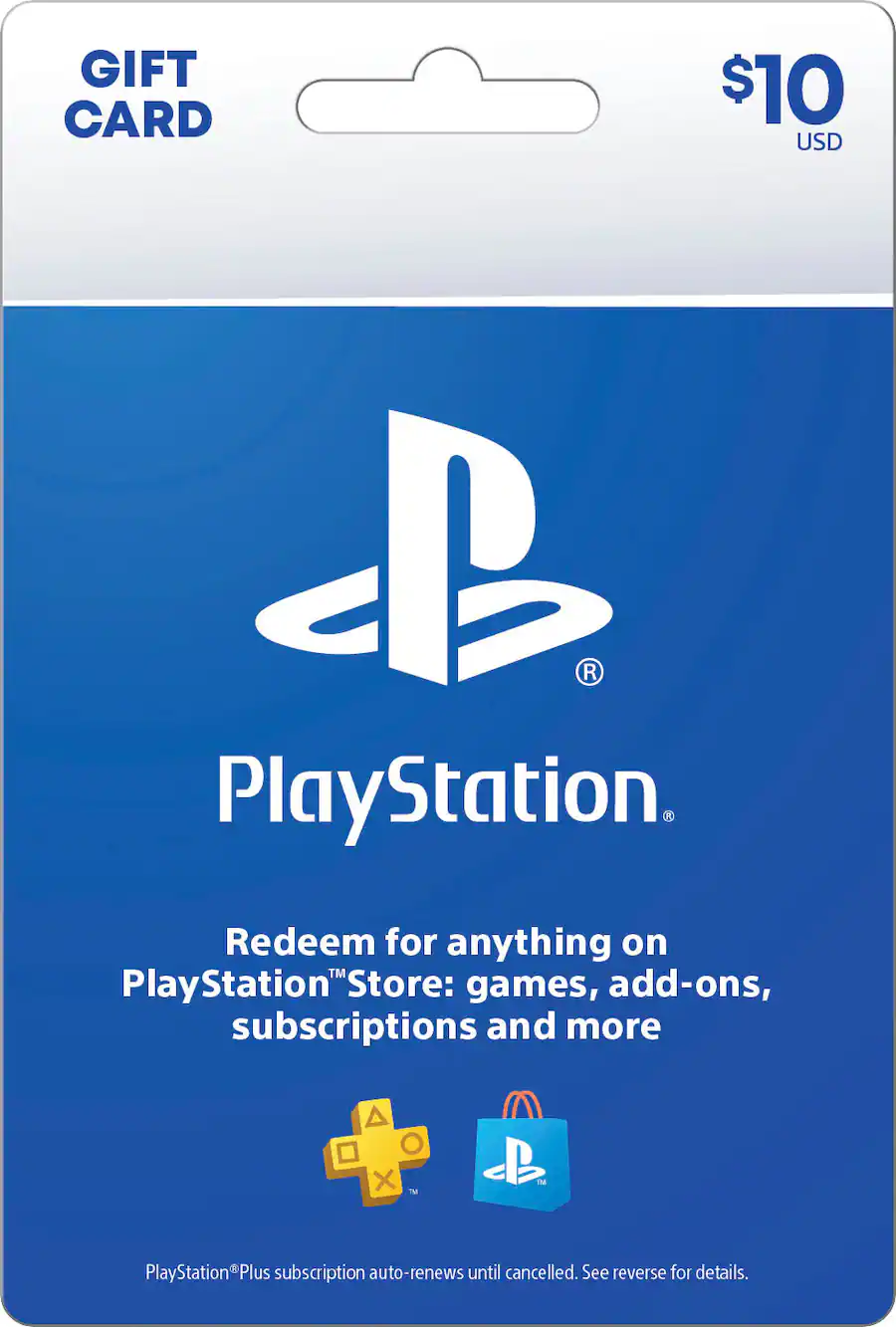 Sony $10 PlayStation Store Gift Card Sony PS Store 10 2025Reg IAB