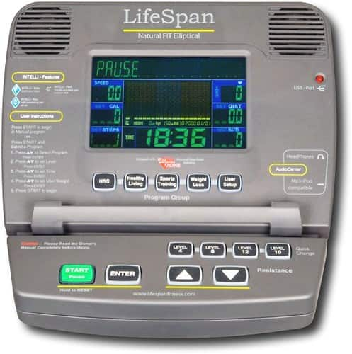 Lifespan elliptical outlet