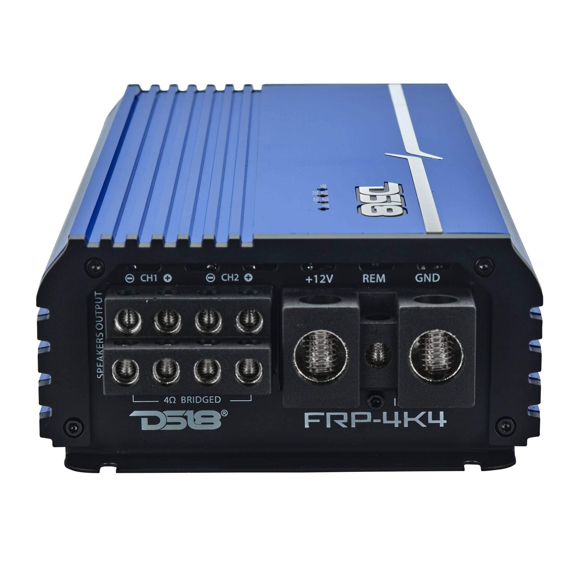 D319 CH1 CH2 +12V REM GND OUTPUT SPEAKERS 4 BRIDGED D518 FRP-4K4