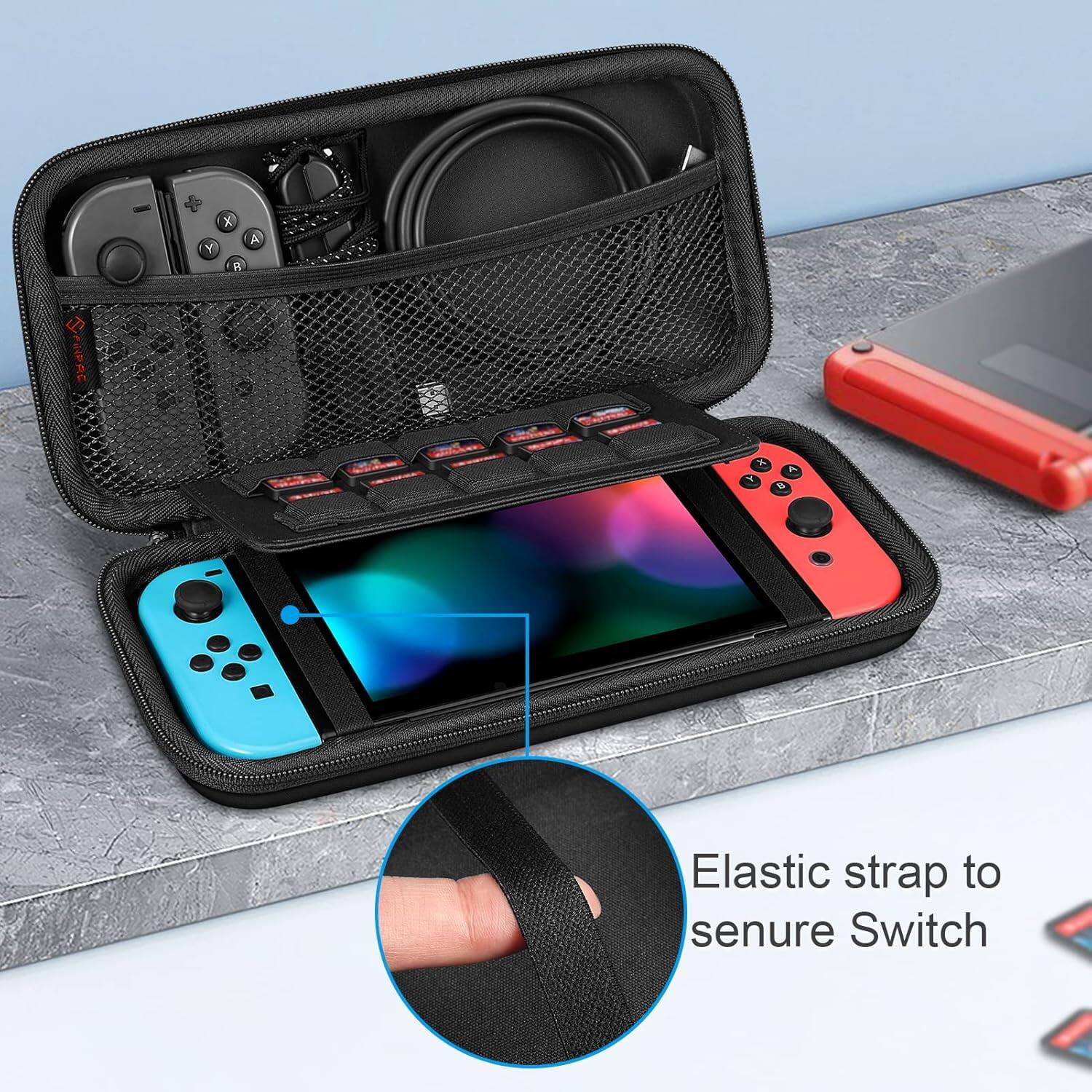 Y A B  
INFAC  
x A A 20  
Elastic strap to secure Switch