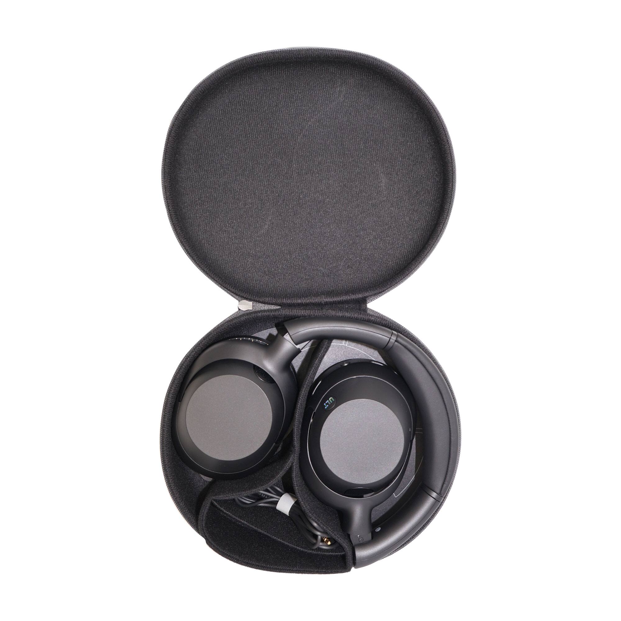 Alt View 1. Sony - Sony ULT WEAR Wireless Noise-Canceling Headphones Black with Software + Earbuds - Black.