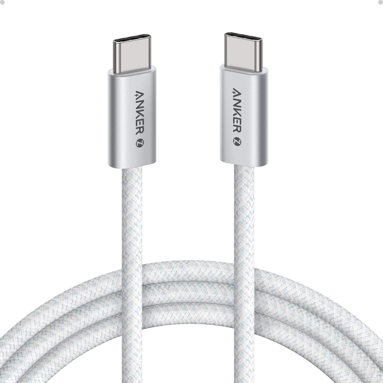 Anker - Zolo USB C to USB C Cable - White