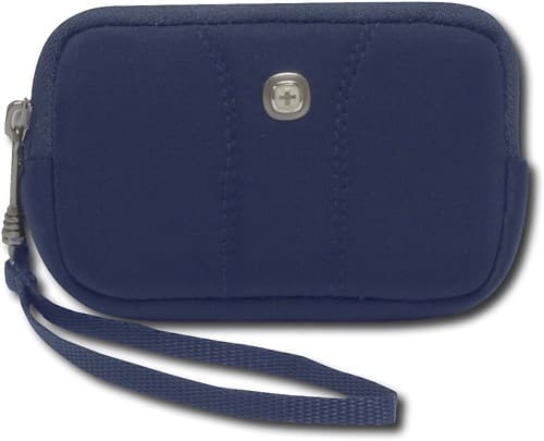 Front Standard. Wenger - Legacy Camera Case for Compact Digital Cameras - Blue.