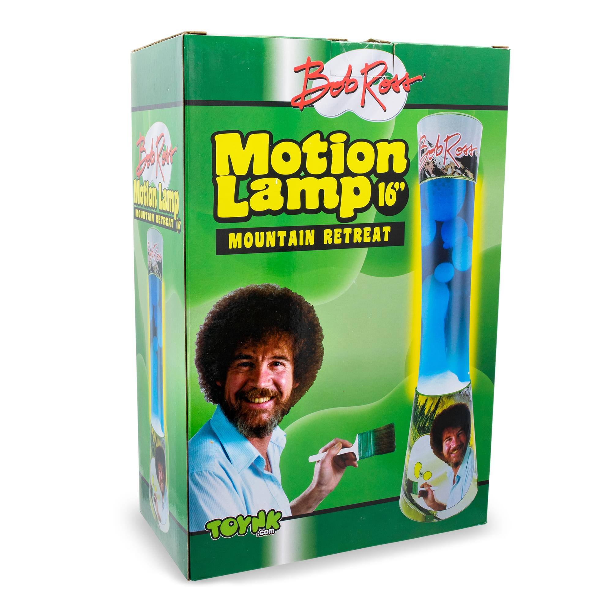 Bob Ross  
Motion Lamp 16"  
Mountain Retreat  

Motion Lamp  
Mountain Retreat  

TOYINK.com