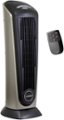 Angle Zoom. Lasko - Ceramic Tower Space Heater with Remote Control - Black/Silver.